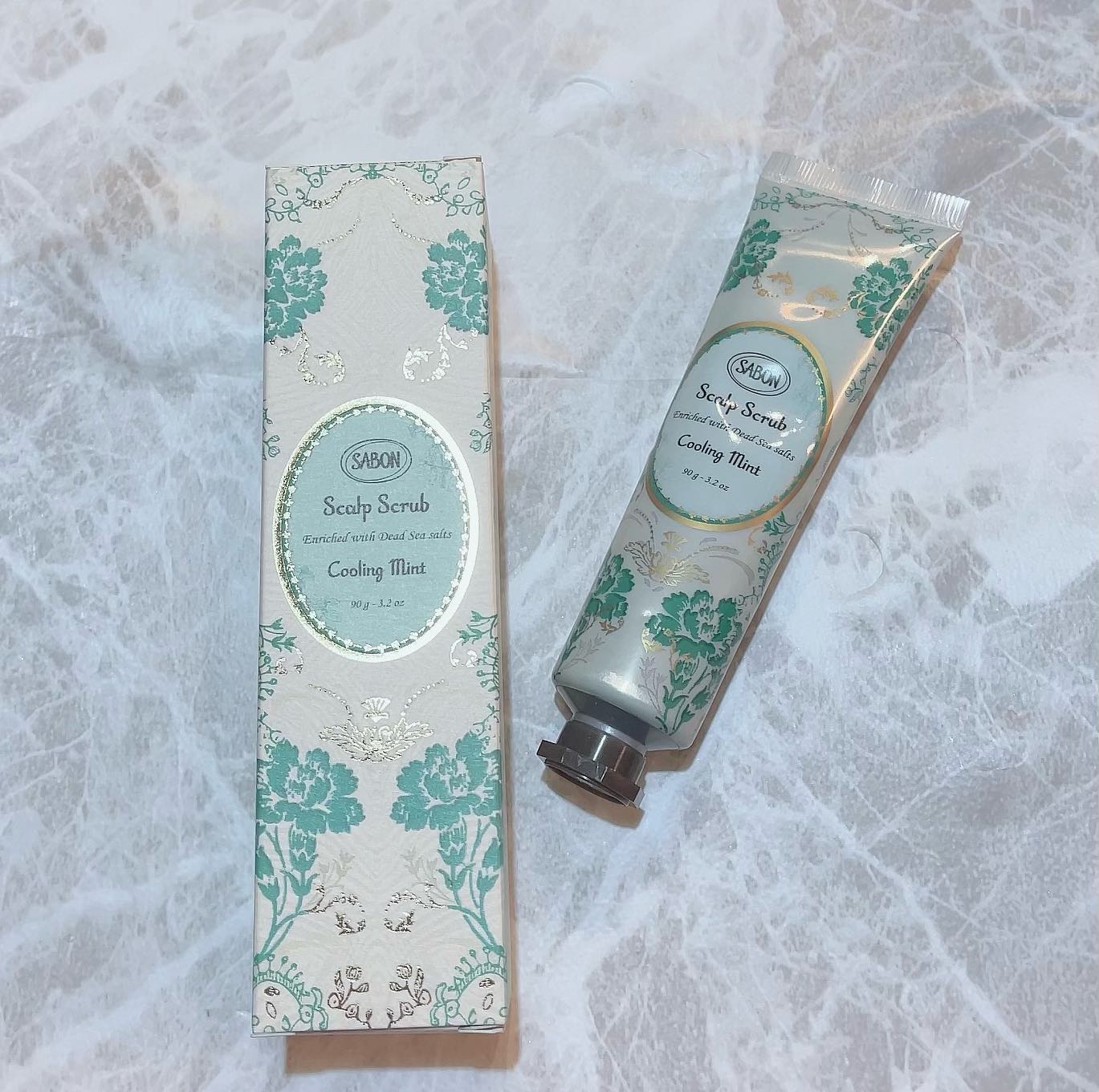 ヘッドスクラブ リフレッシング(ミント)/SABON/ヘッドスクラブを使ったクチコミ（1枚目）