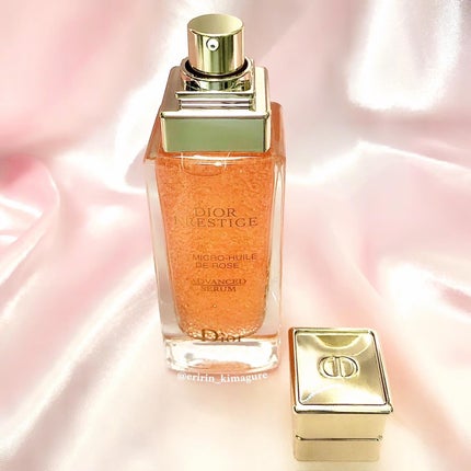 プレステージ マイクロ ユイル ド ローズ セラム/Dior/美容液を使ったクチコミ(2枚目)