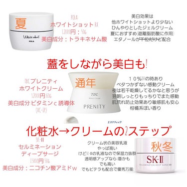 Saku☆はっさく on LIPS 「自分用メモ美白アイテムをSK-Ⅱとポーラ中心にまとめました。気..」（1枚目）