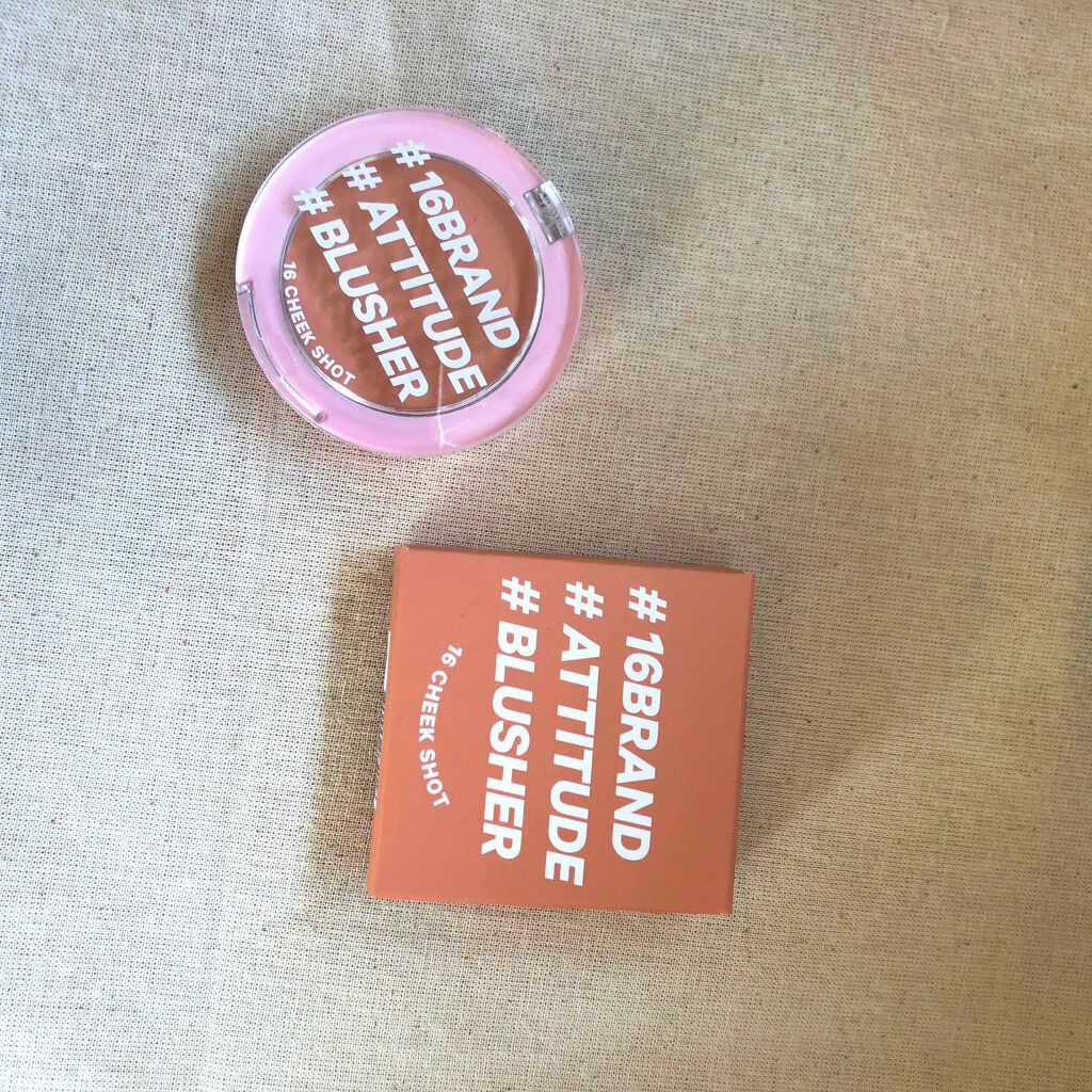 16 CHEEK SHOT/16BRAND/パウダーチークを使ったクチコミ（1枚目）