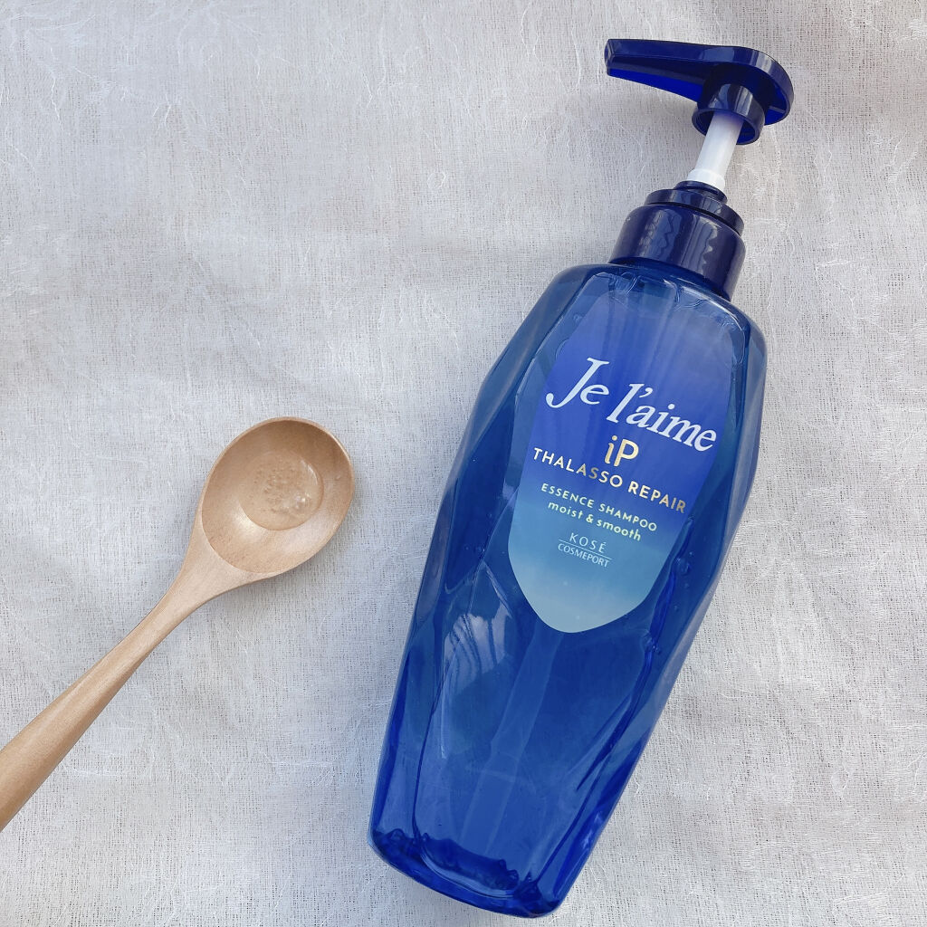 iP タラソリペア 補修美容液 シャンプー/トリートメント (モイスト＆スムース)/Je l'aime/市販シャンプーを使ったクチコミ（3枚目）