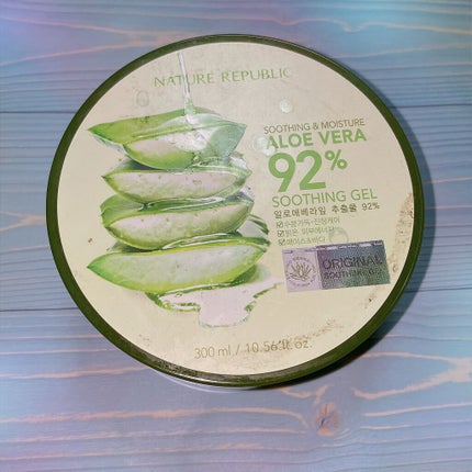 マイルド&モイスチャーアロエジェル/ネイチャーリパブリック/ボディローションを使ったクチコミ(1枚目)