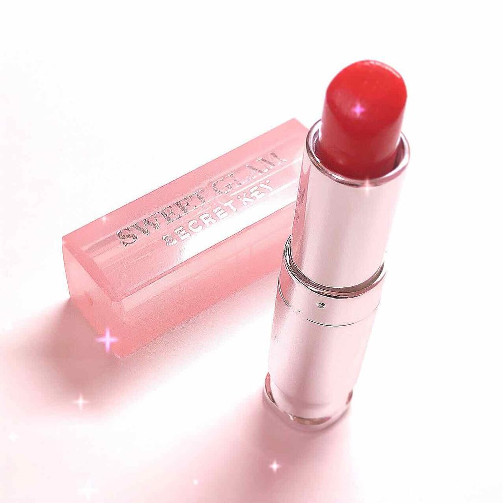 SWEET GLAM TINT GLOW/SECRET KEY/口紅を使ったクチコミ（3枚目）