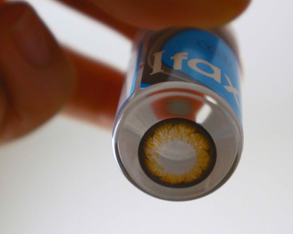 ViVi Ring 1Month ブラウン/OLENS/カラーコンタクトレンズを使ったクチコミ（2枚目）