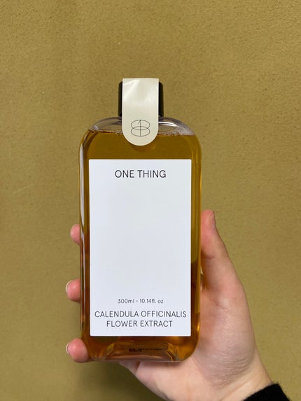 カレンデュラ化粧水/ONE THING/化粧水を使ったクチコミ(1枚目)