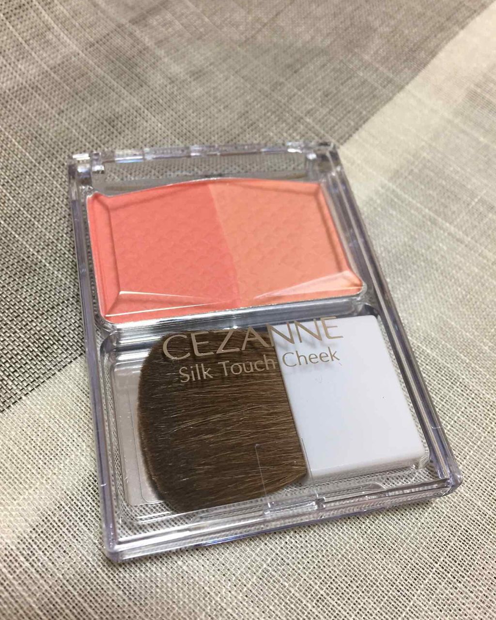 シルクタッチチーク/CEZANNE/パウダーチークを使ったクチコミ（1枚目）