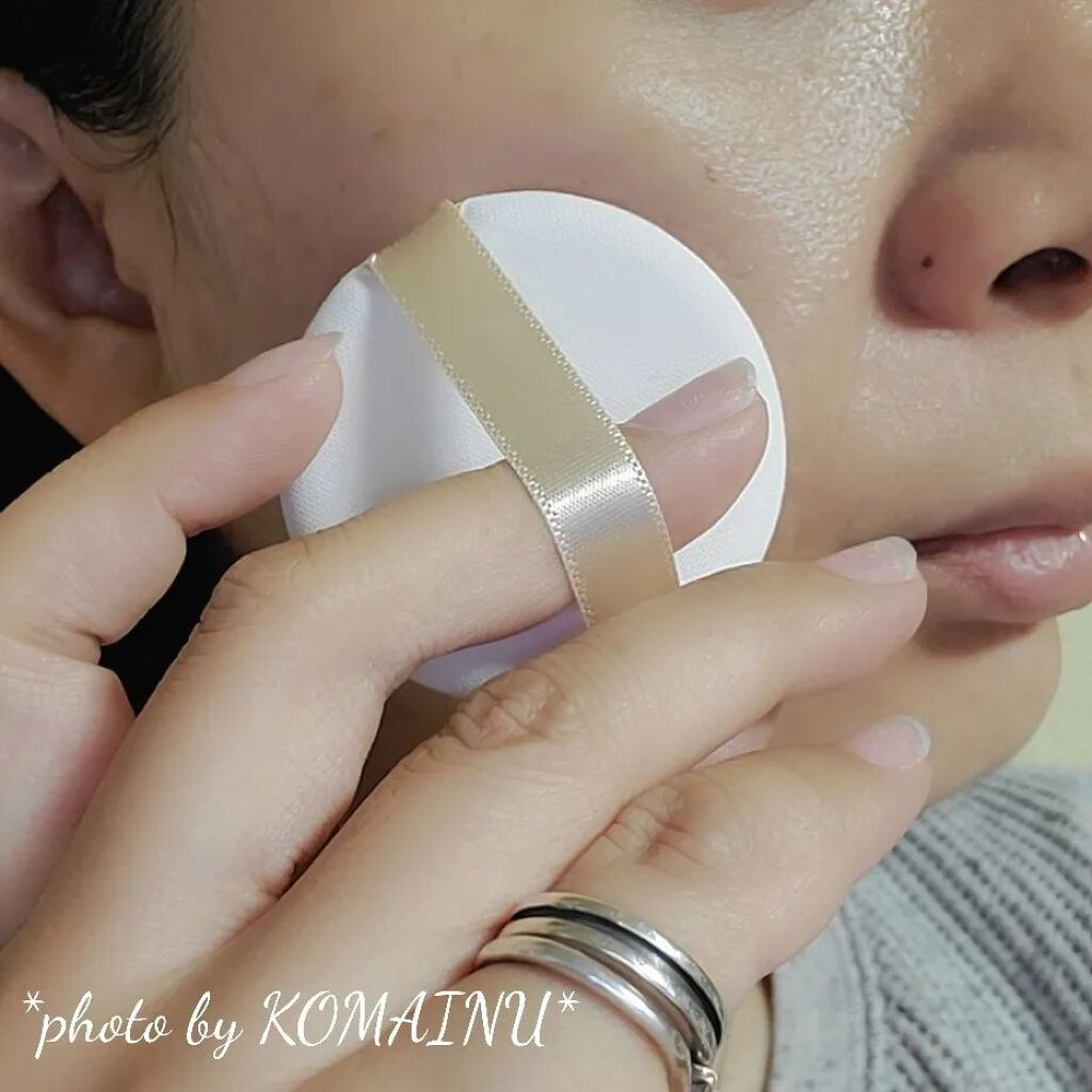 SIWA-KC オールインワンクッション ナチュラルベージュ/ハーブ健康本舗/クッションファンデーションを使ったクチコミ（2枚目）