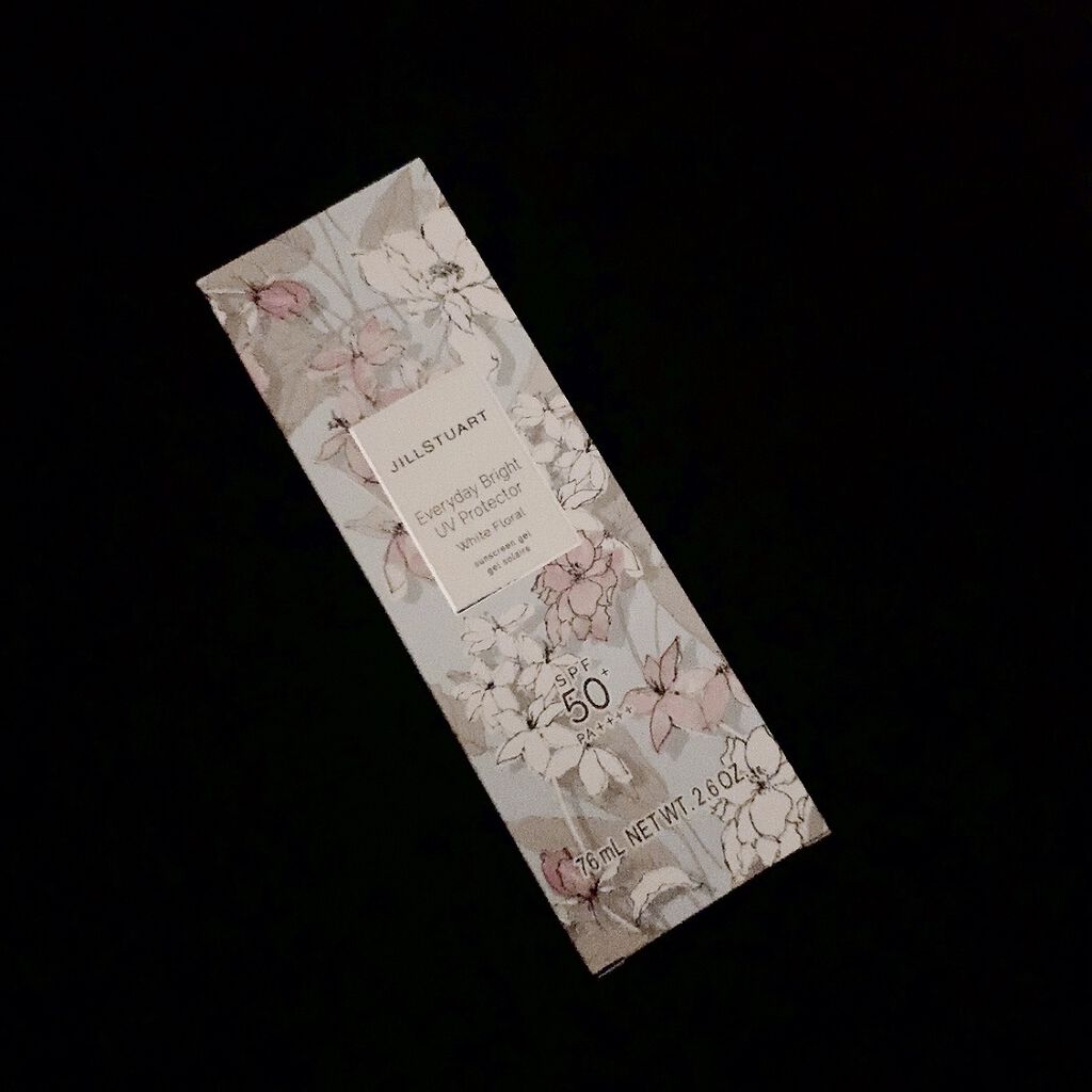 エブリデイブライト UVプロテクター ホワイトフローラル 75g/JILL STUART/日焼け止めジェルを使ったクチコミ（2枚目）