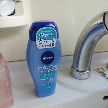 ニベア ミルキークリア洗顔料 ディープクリア/ニベア/洗顔フォームを使ったクチコミ(1枚目)