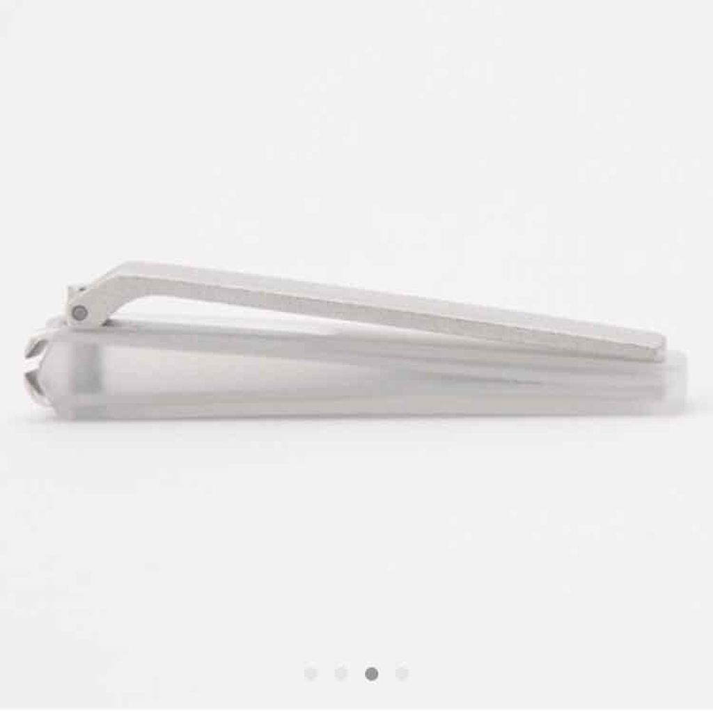 スチール爪切り/無印良品/ネイル用品を使ったクチコミ(2枚目)