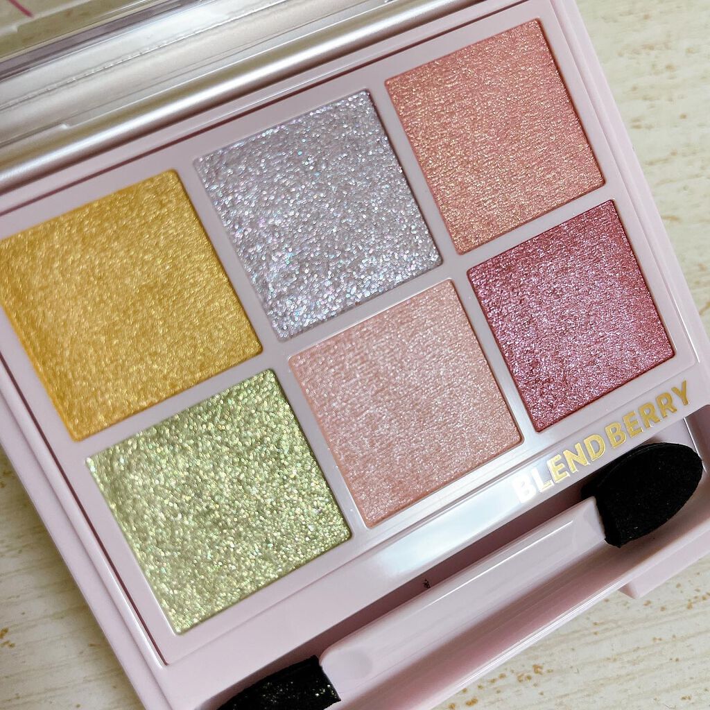 オーラクリエイション/BLEND BERRY/アイシャドウパレットを使ったクチコミ(5枚目)