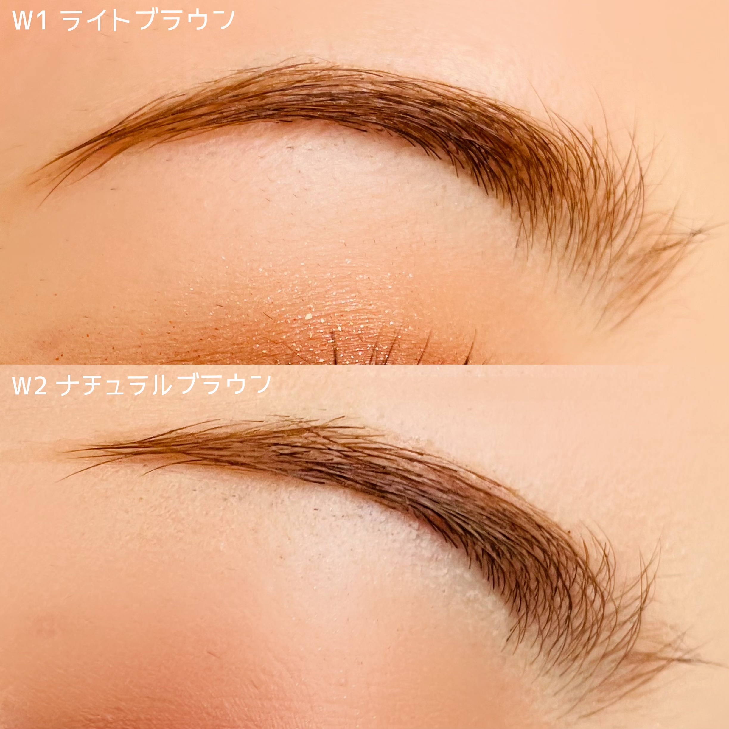 アイブロウワックス＆パウダー/CEZANNE/アイブロウを使ったクチコミ（3枚目）