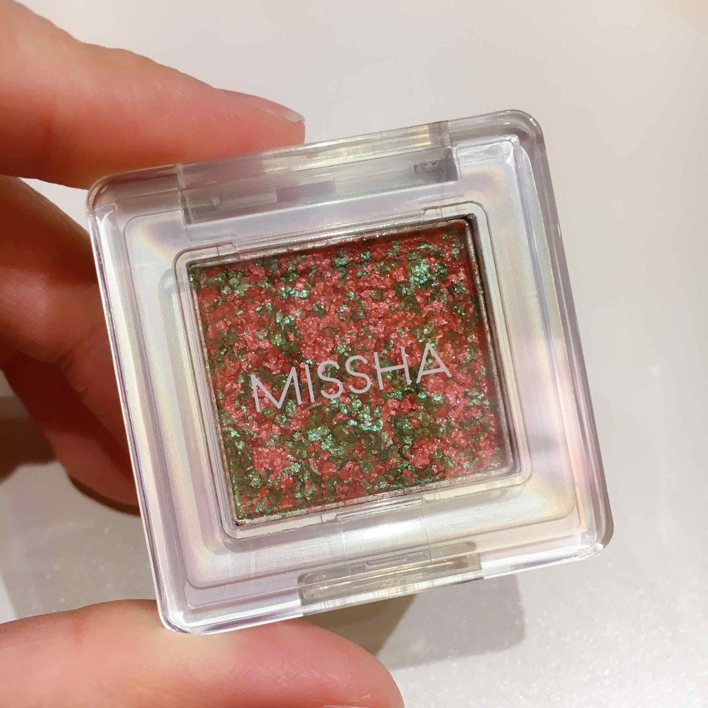 グリッタープリズム シャドウ/MISSHA/グリッターを使ったクチコミ(1枚目)