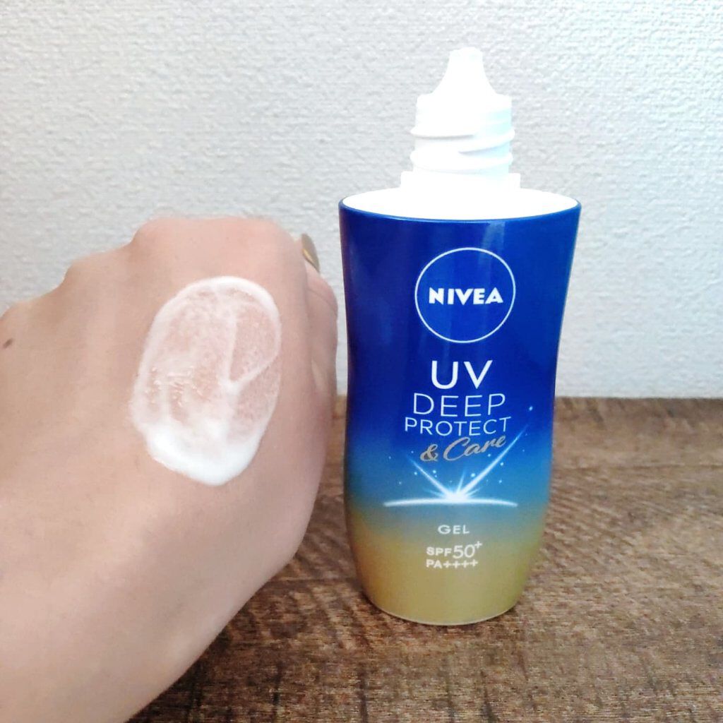 ニベアUV ディープ プロテクト＆ケア ジェル/ニベア/日焼け止めジェルを使ったクチコミ（2枚目）