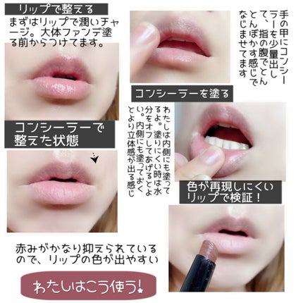 パーフェクトリップコンシーラー ナチュラルベージュ/COSCOS/クリームコンシーラーの画像