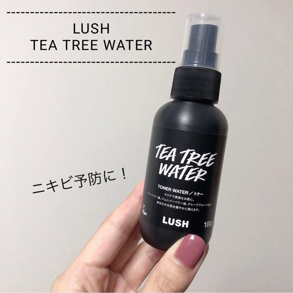 ティーツリーウォーター/ラッシュ/ミスト状化粧水を使ったクチコミ(1枚目)