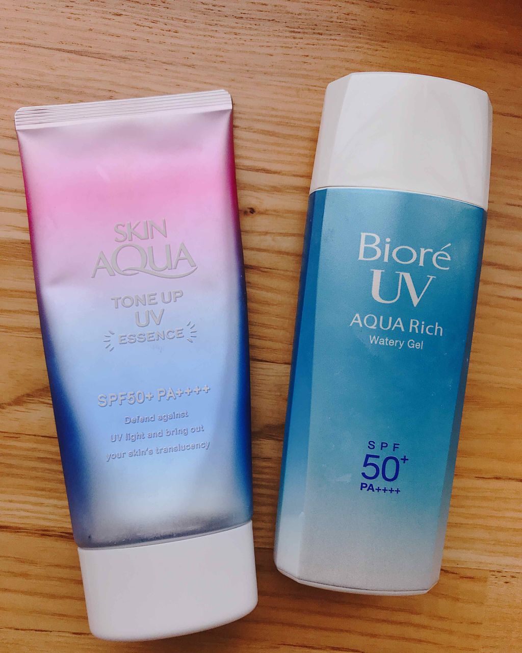 スキンアクア トーンアップUVエッセンス/スキンアクア/日焼け止めクリームを使ったクチコミ（1枚目）
