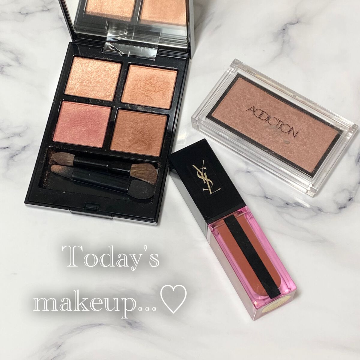 アディクション ザ ブラッシュ 032 Romantic Bronze (P) ロマンティック ブロンズ★限定色/ADDICTION/パウダーチークを使ったクチコミ（1枚目）