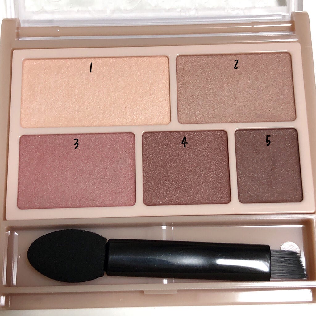 パーフェクトマルチアイズ/キャンメイク/アイシャドウパレットを使ったクチコミ(2枚目)