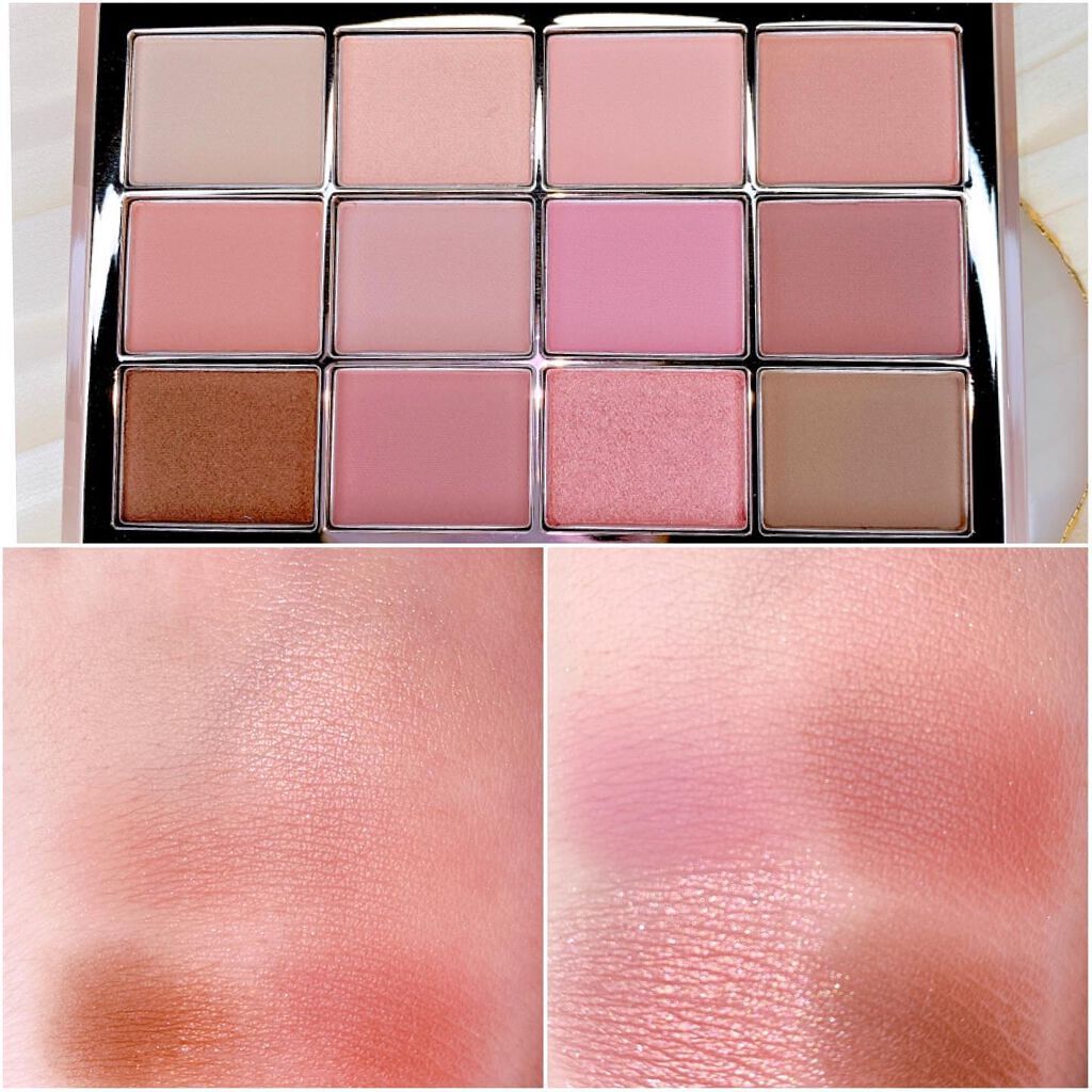 ソフトブラーリングアイパレット/wakemake/アイシャドウパレットを使ったクチコミ(4枚目)