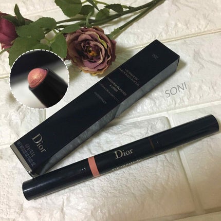 ディオールショウ カラー&コントゥール デュオ/Dior/ペンシルアイライナーを使ったクチコミ(1枚目)