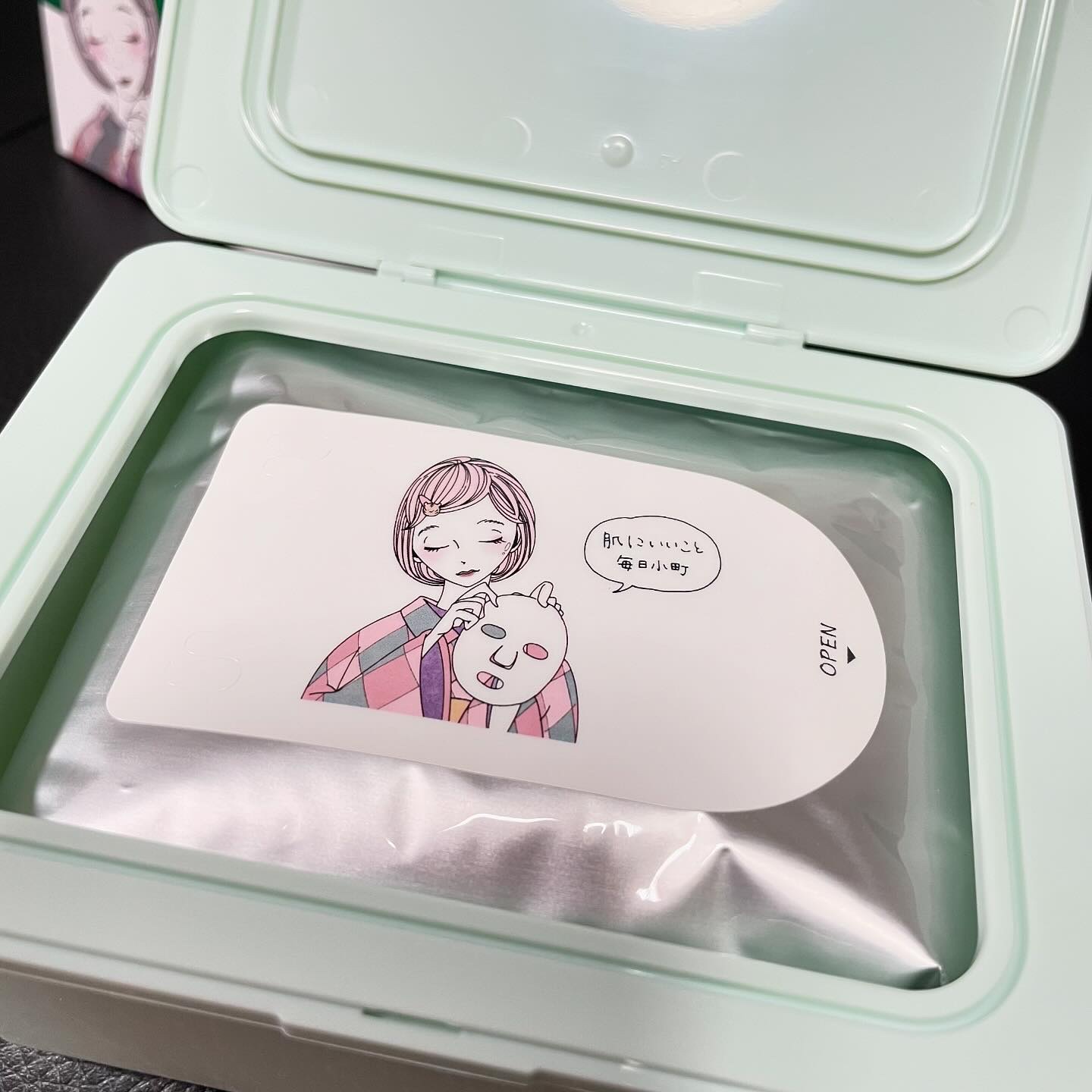 クリアターン まいにち毛穴小町マスク/クリアターン/シートマスク・パックを使ったクチコミ（3枚目）