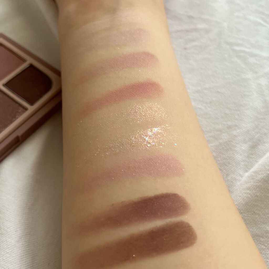 MDショールモーメント アイシャドウパレット/mude./アイシャドウパレットを使ったクチコミ（3枚目）