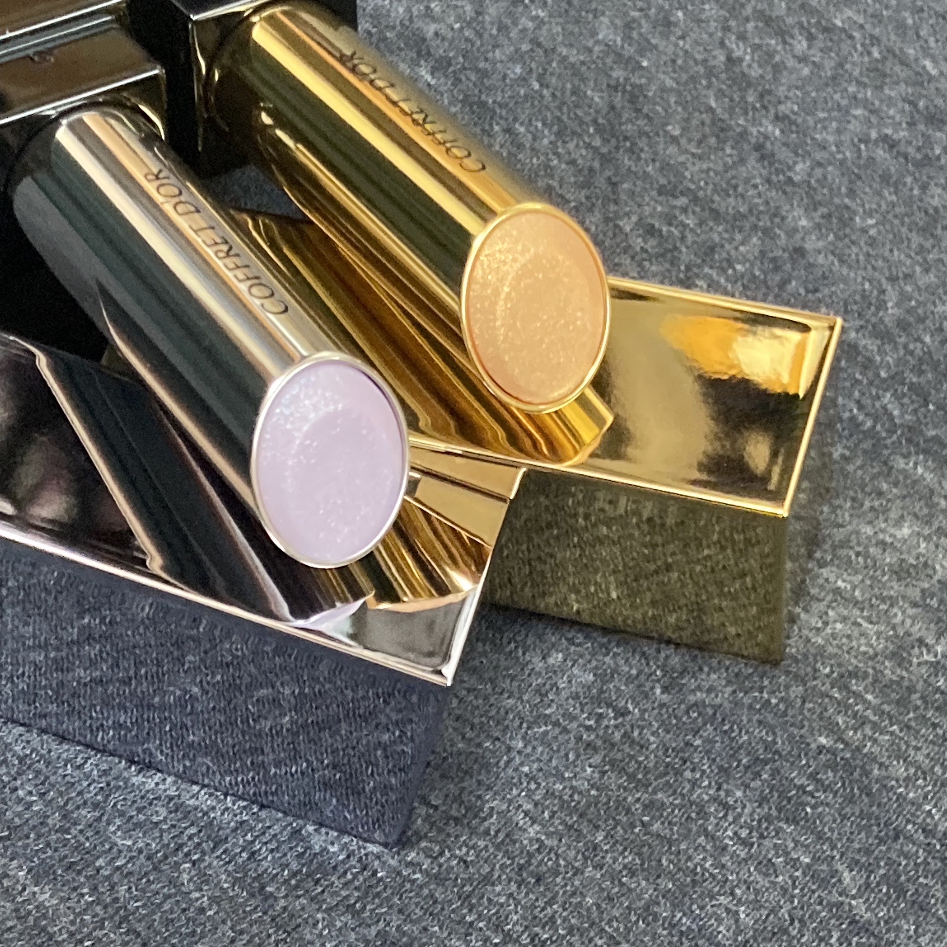 スキンシンクロルージュ/コフレドール/口紅を使ったクチコミ（3枚目）