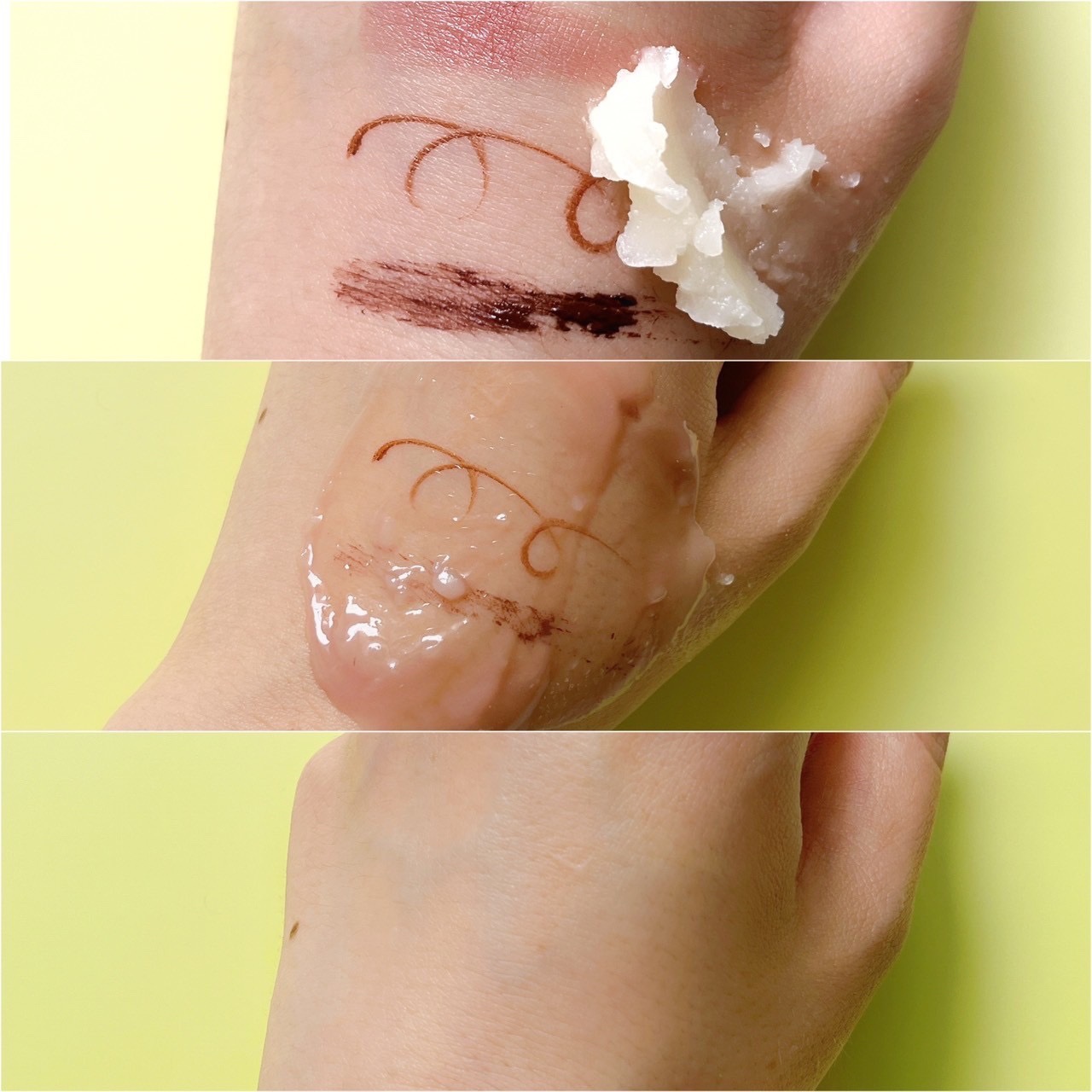 Blooming canola cleansing balm/suiskin/クレンジングバームを使ったクチコミ（3枚目）