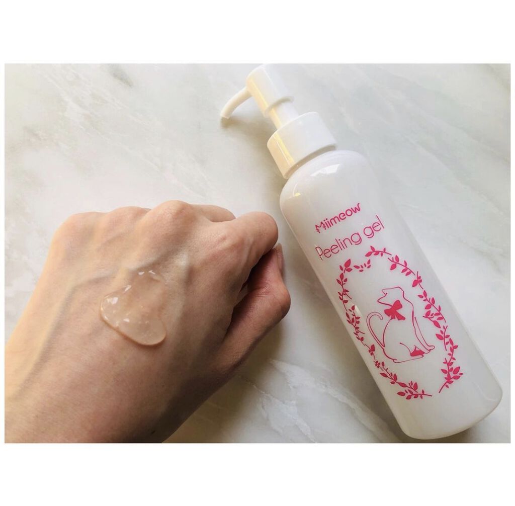試してみた】ミメオ ピーリングジェル Miimeow（ミメオ）の効果・肌質