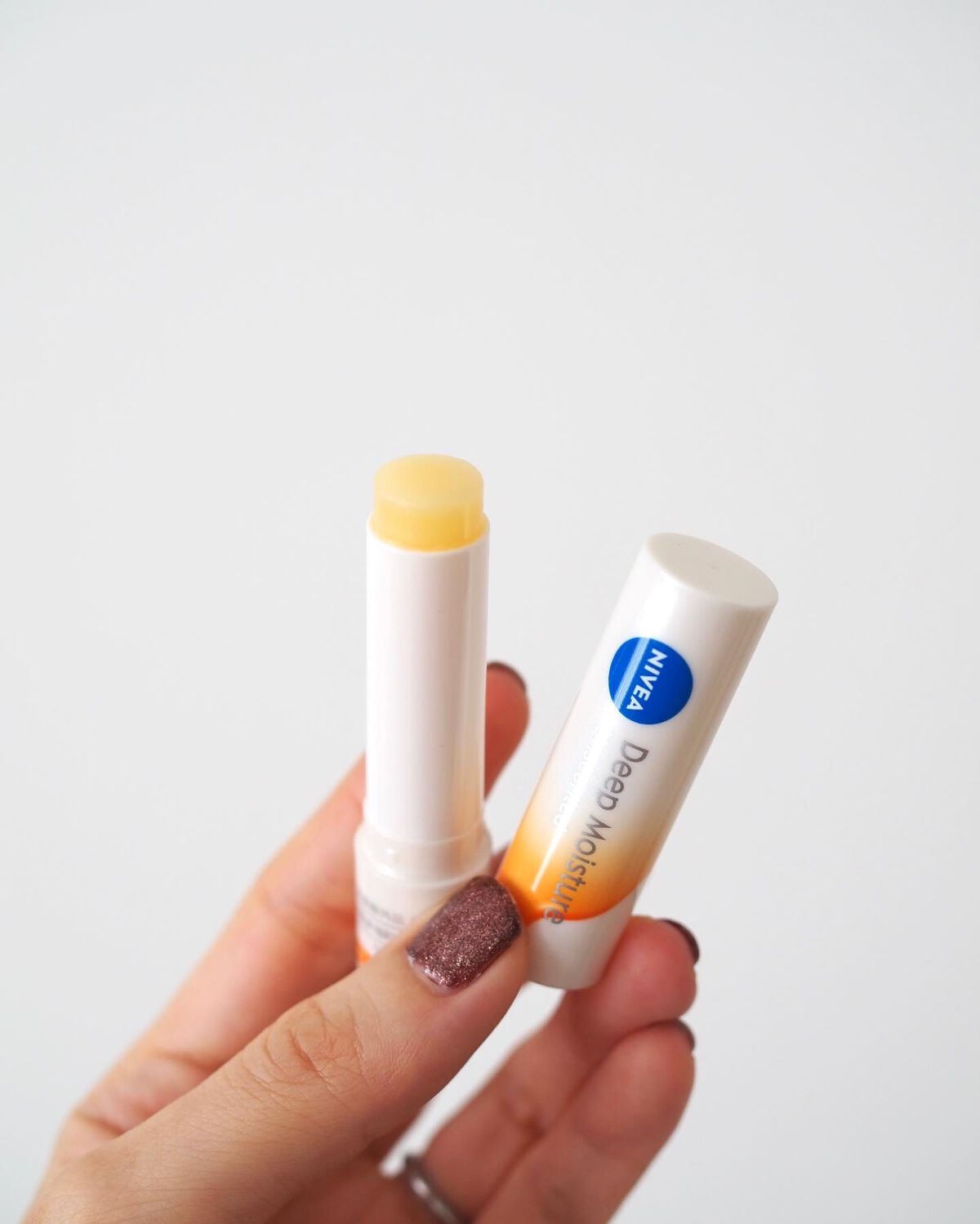 ニベア ディープモイスチャーリップ メルティタイプ/ニベア/リップクリームを使ったクチコミ（3枚目）