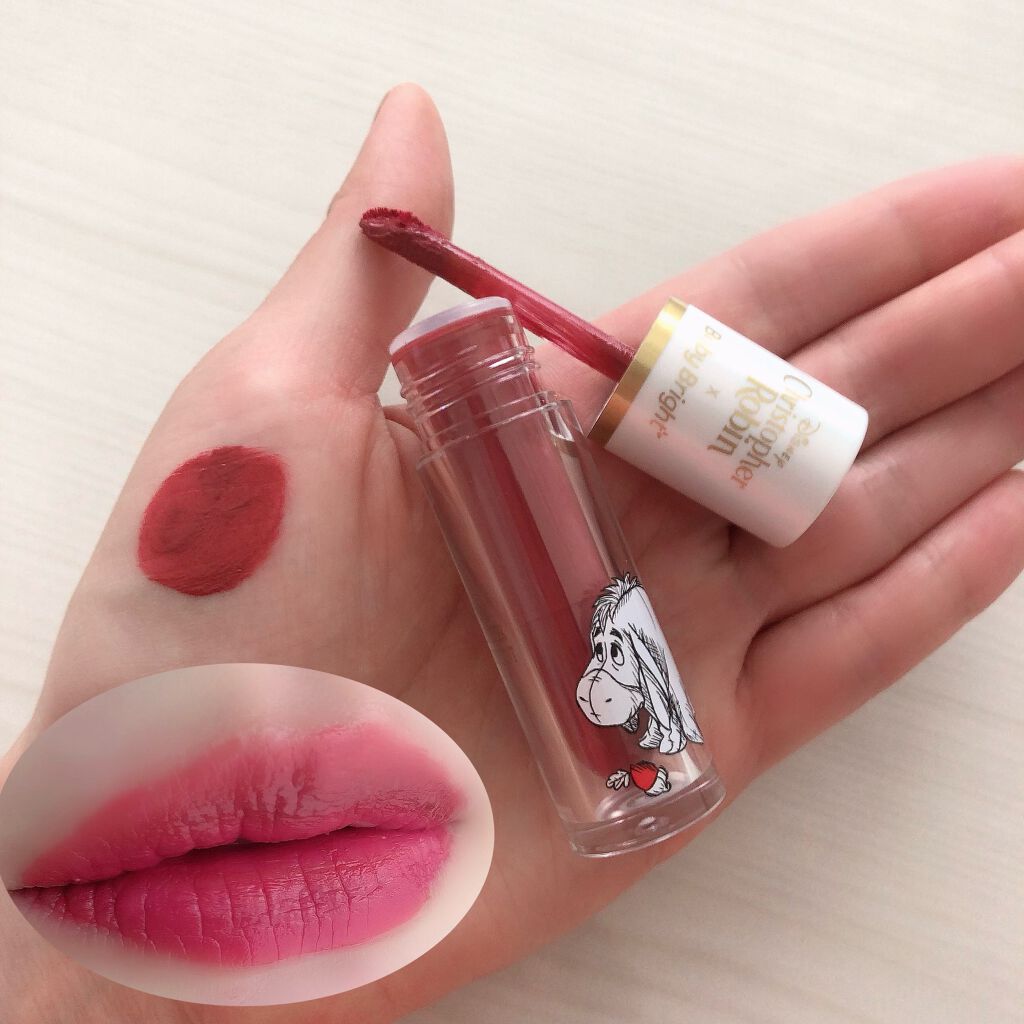 ハニーリップ＆チーク ムースティント/BabyBright/リップティントを使ったクチコミ（3枚目）