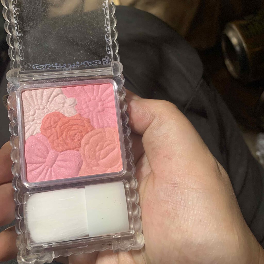 グロウフルールチークス/キャンメイク/パウダーチークを使ったクチコミ(2枚目)