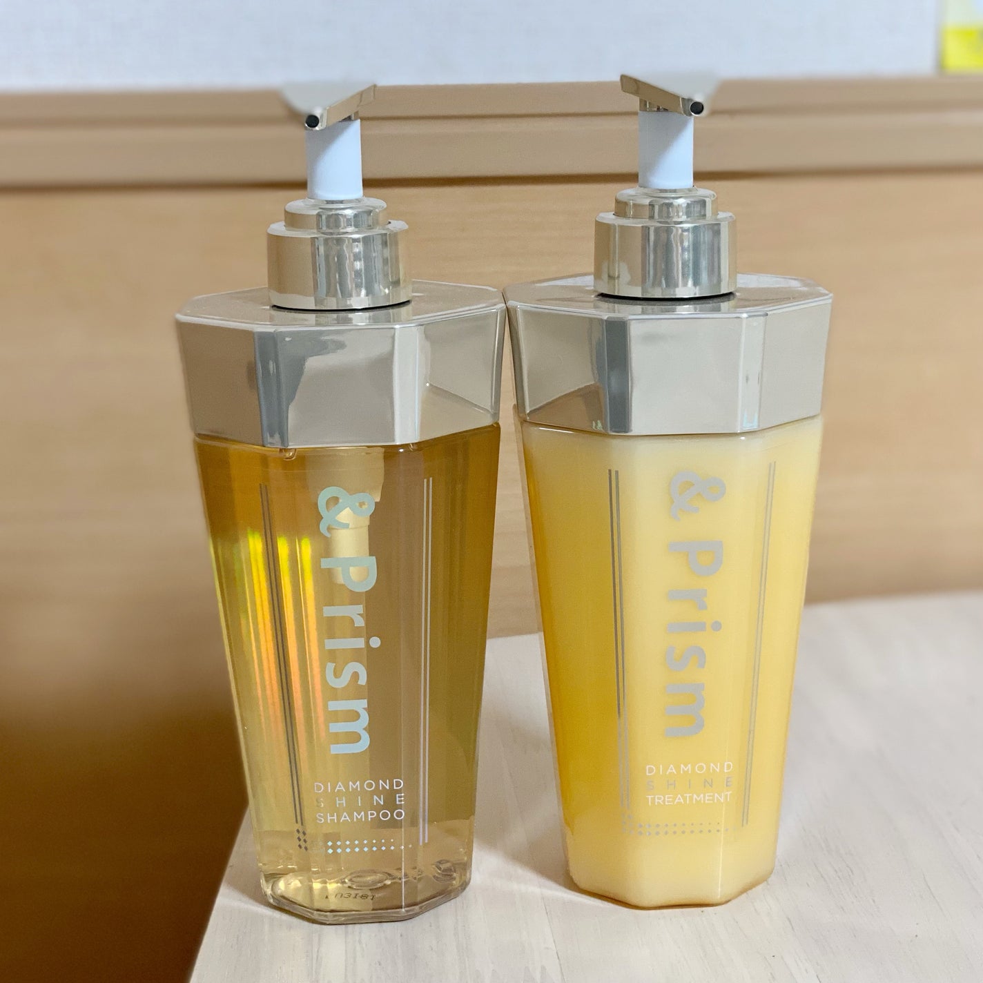 DIAMOND SHINE シャンプー/ヘアトリートメント/&Prism/市販シャンプーを使ったクチコミ(1枚目)