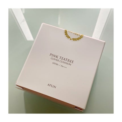 ピンクティーツリーカバークッション/APLIN/クッションファンデーションを使ったクチコミ(2枚目)