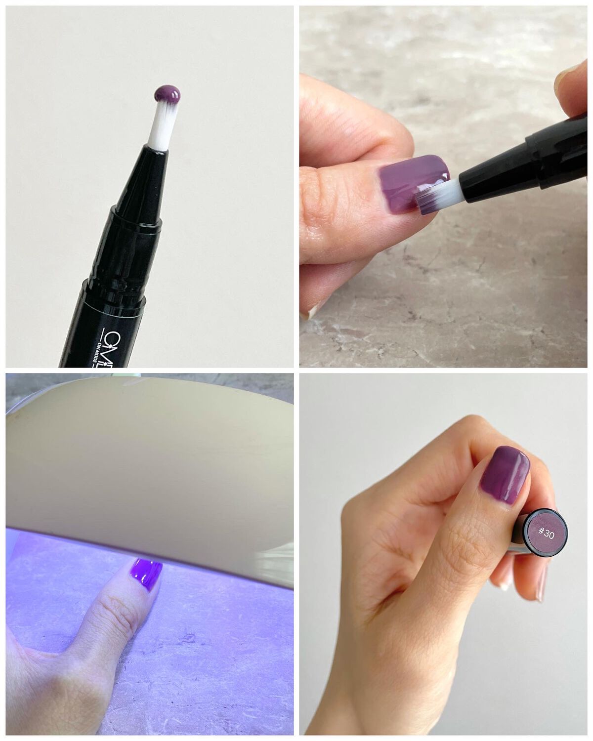 チャームスティックジェル #29 グレージュ/OMD/オールインワンネイルを使ったクチコミ（2枚目）