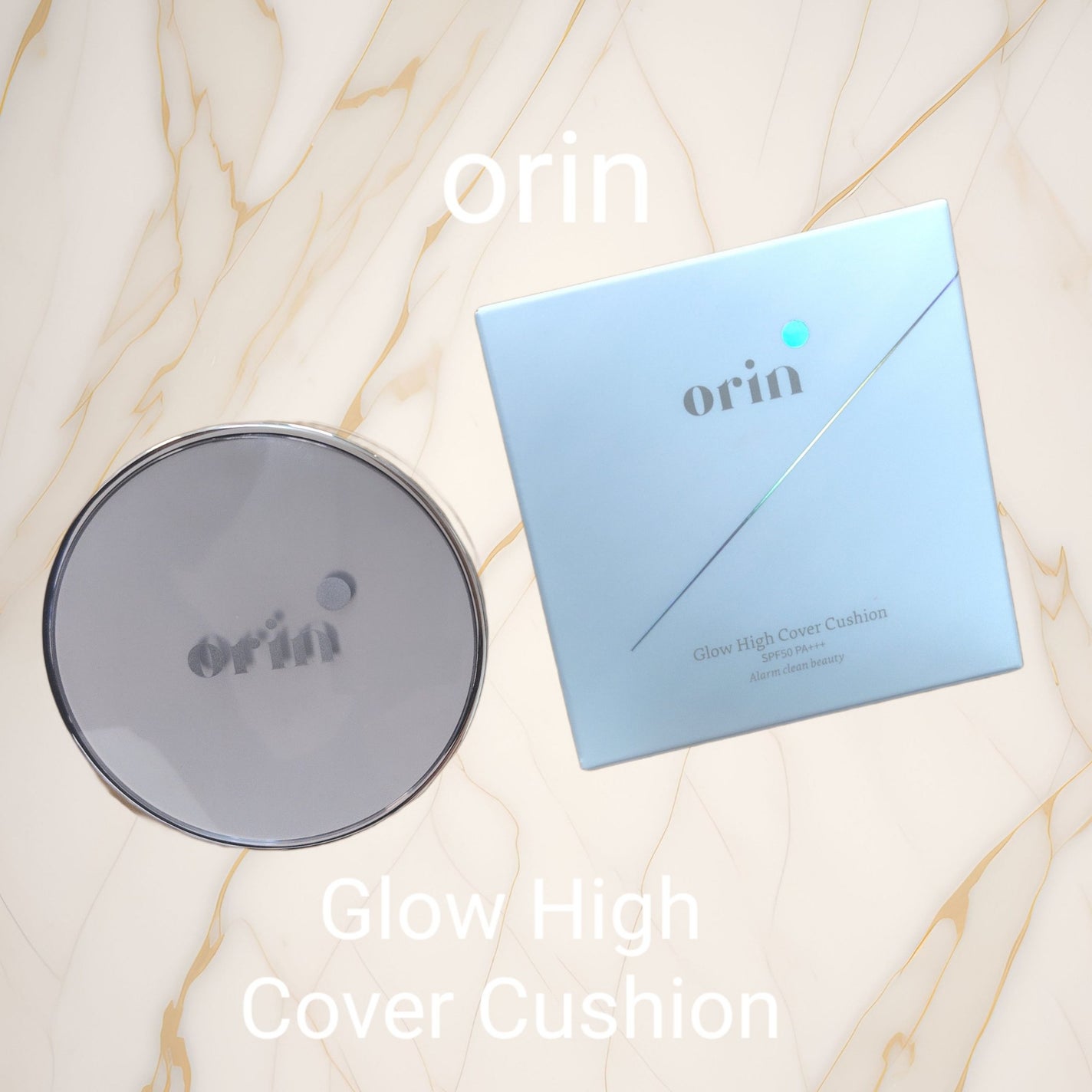 Glow High Cover Cushion/orin/クッションファンデーションを使ったクチコミ(1枚目)