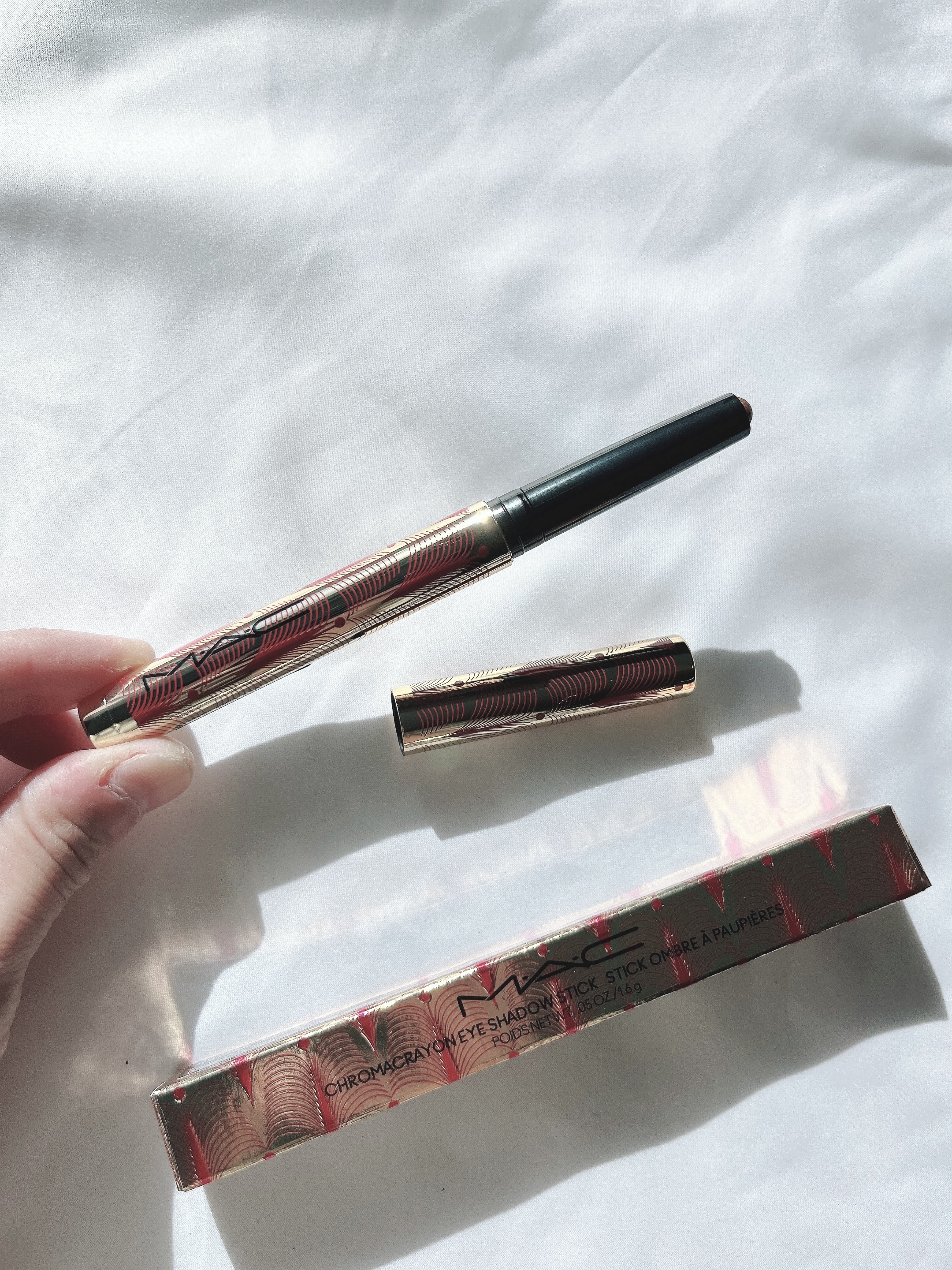 クロマクレヨン アイシャドウ スティック/M・A・C/スティックアイシャドウを使ったクチコミ（2枚目）