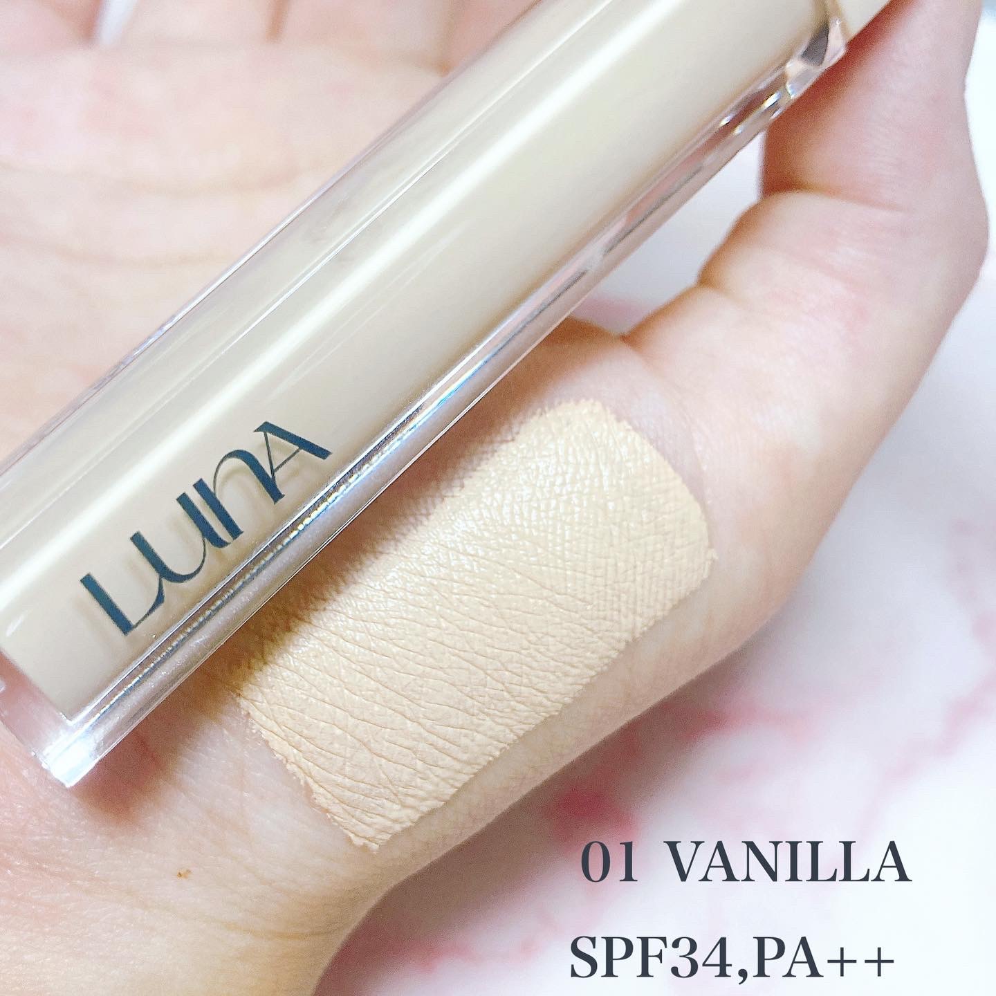 ロングラスティングチップコンシーラーフィックシングフィット/LUNA/リキッドコンシーラーを使ったクチコミ（3枚目）