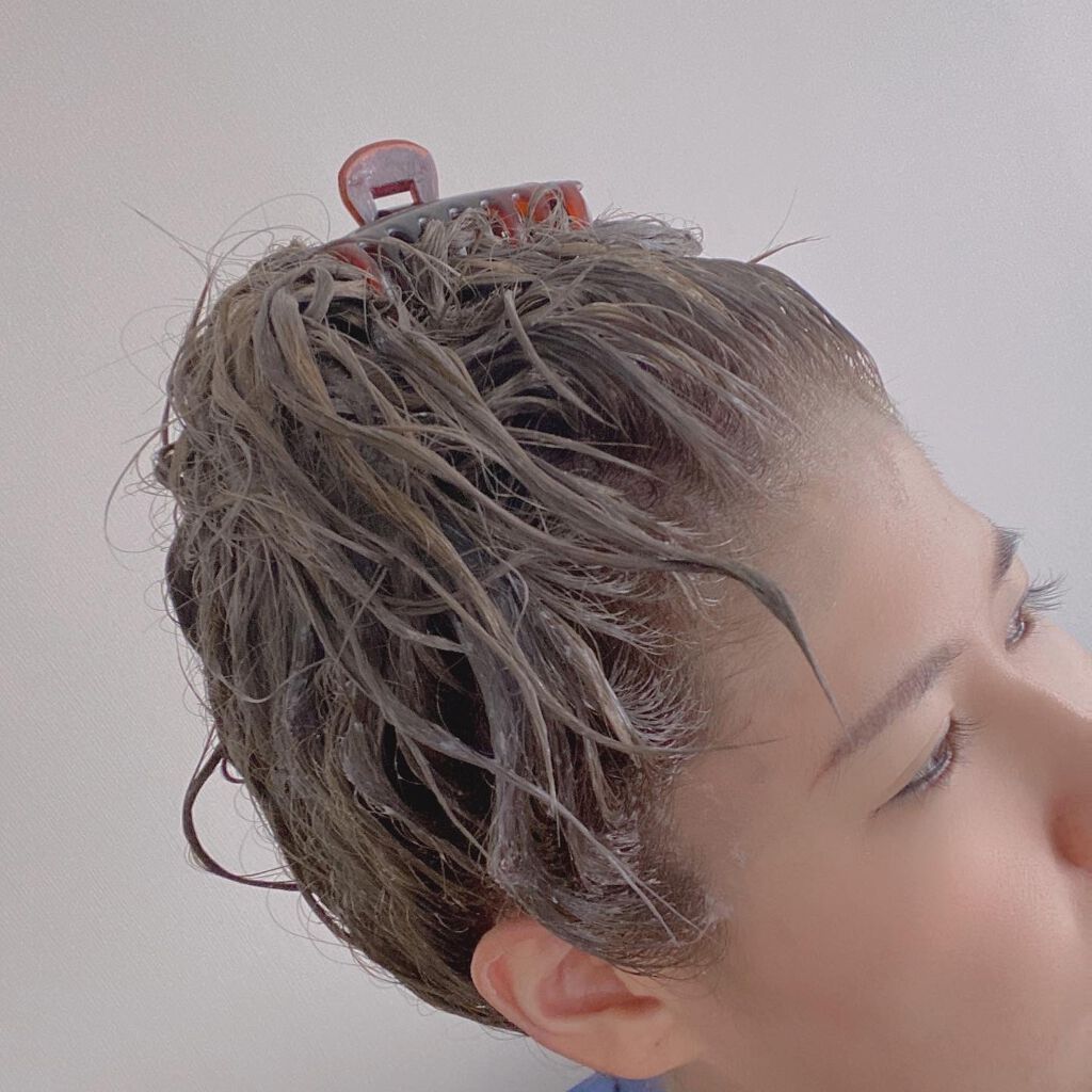 カラーリングミルク【旧】/パルティ/ヘアカラーを使ったクチコミ(2枚目)