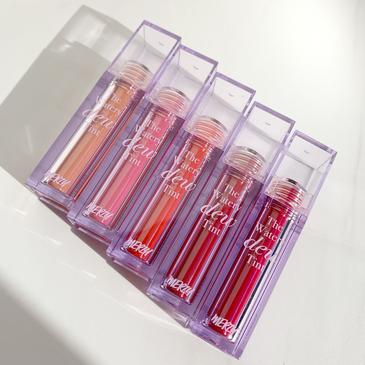 ザ ウォータリーデューティント/MERZY/リップティントを使ったクチコミ（1枚目）