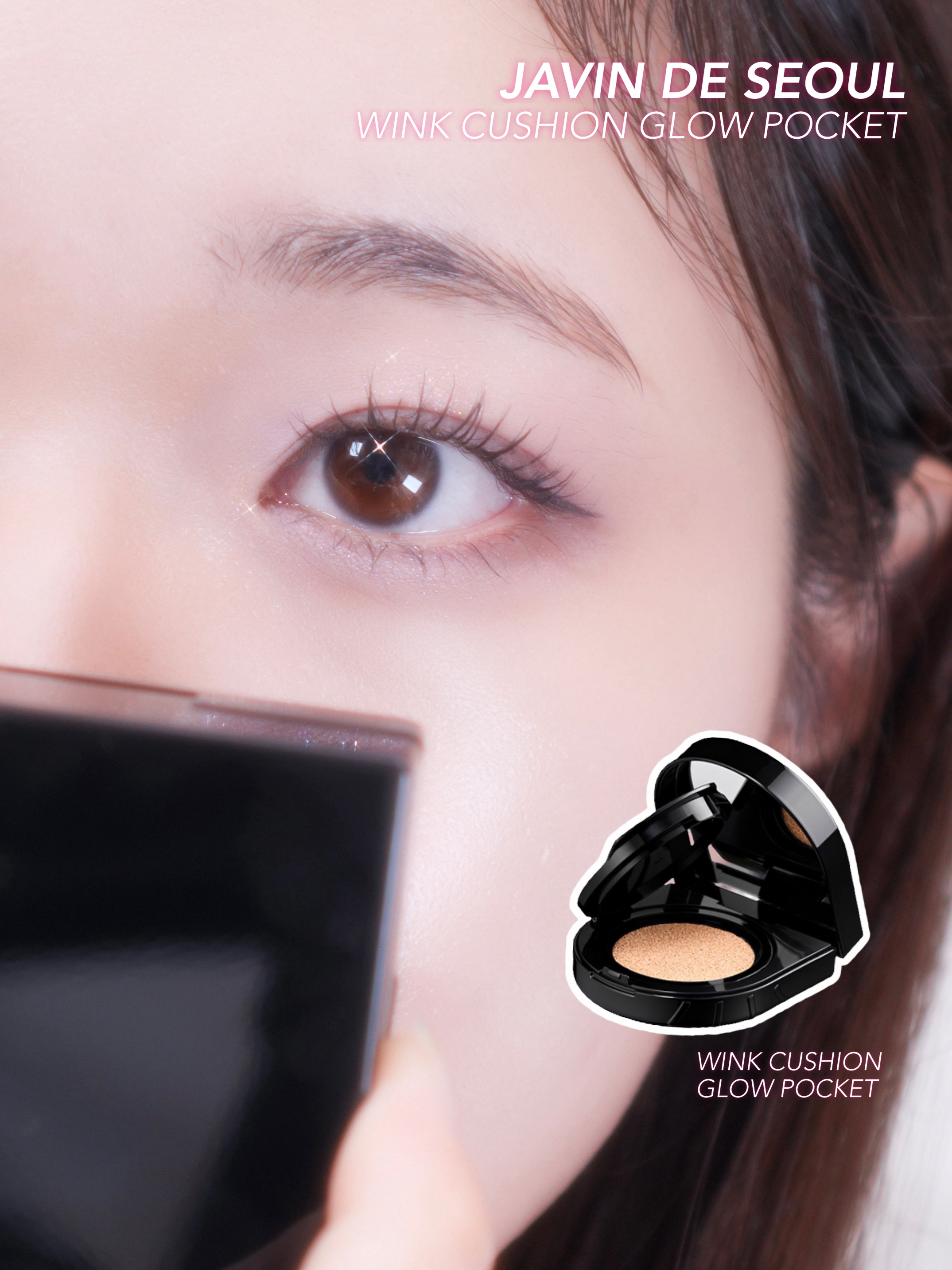 Wink Cushion Glow/Javin De Seoul/クッションファンデーションを使ったクチコミ（1枚目）