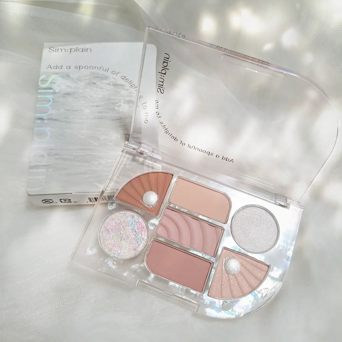 シンプレイン アイパレット/Sim;plain/アイシャドウパレットを使ったクチコミ（2枚目）