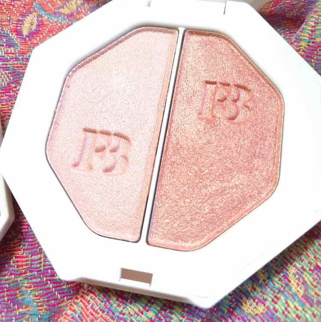 KILLAWATT FREESTYLE HIGHLIGHTER DUO/FENTY BEAUTY BY RIHANNA/パウダーハイライトを使ったクチコミ(3枚目)