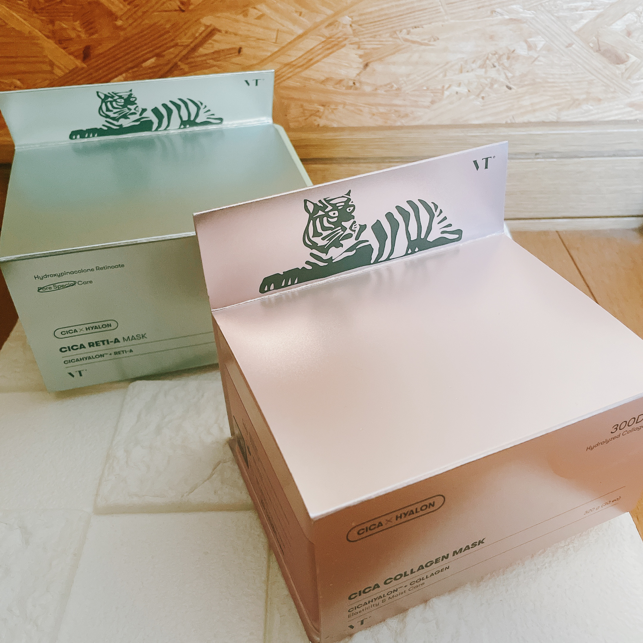 CICA デイリースージングマスク/VT/シートマスク・パックを使ったクチコミ（3枚目）