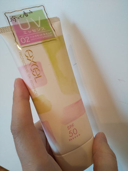 プロテクティブ UVエッセンス/excel/日焼け止めローションを使ったクチコミ(1枚目)