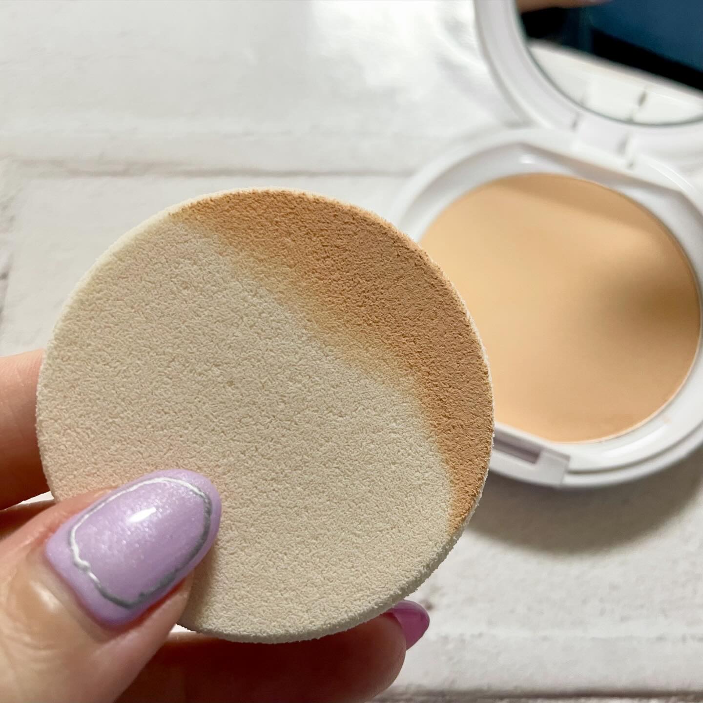 パウダレスフィットファンデーション/Moist Labo/パウダーファンデーションを使ったクチコミ（3枚目）