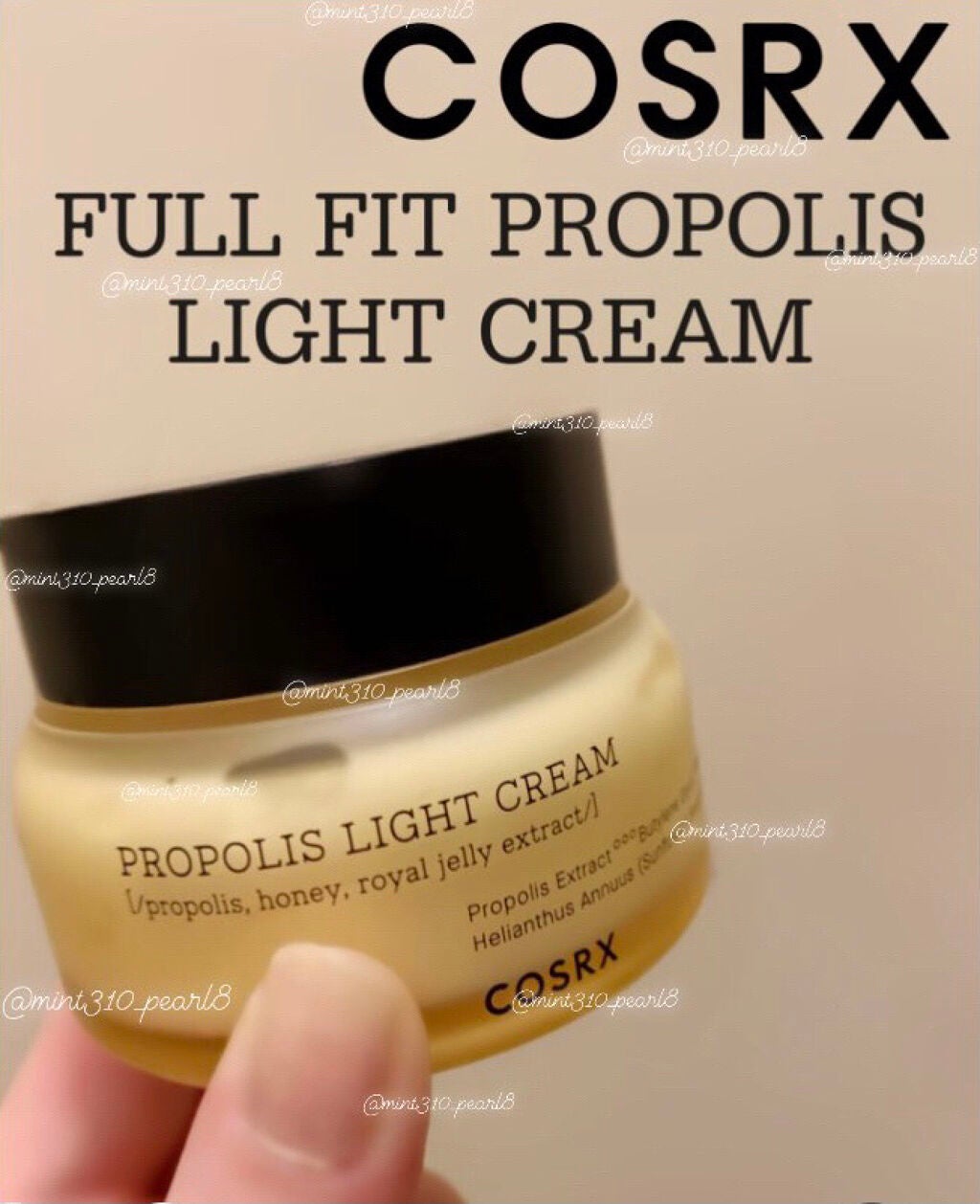 フルフィットプロポリスライトクリーム/COSRX/フェイスクリームを使ったクチコミ(2枚目)