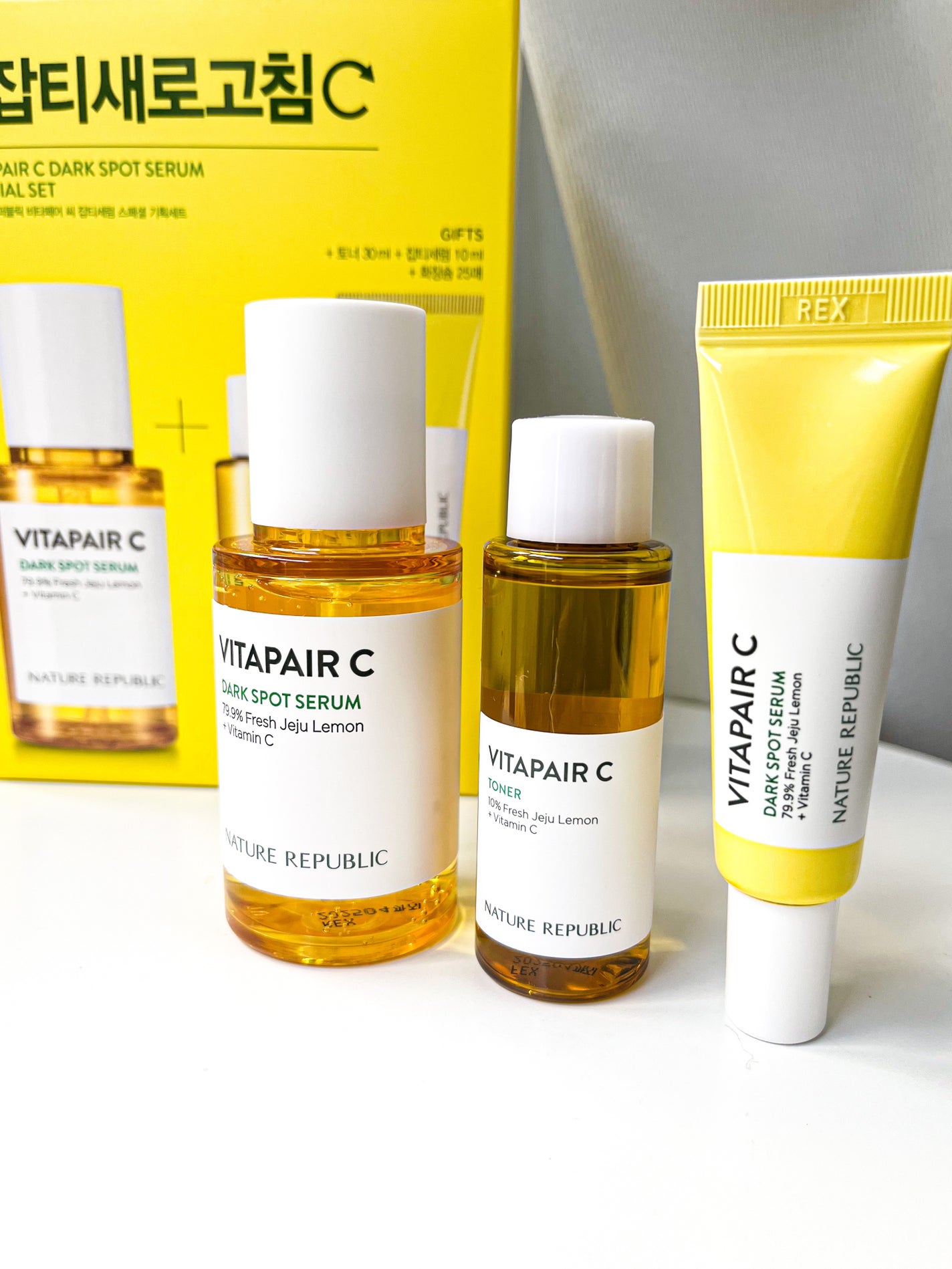 ビタペアC シミケアセラム/ネイチャーリパブリック/美容液を使ったクチコミ(8枚目)