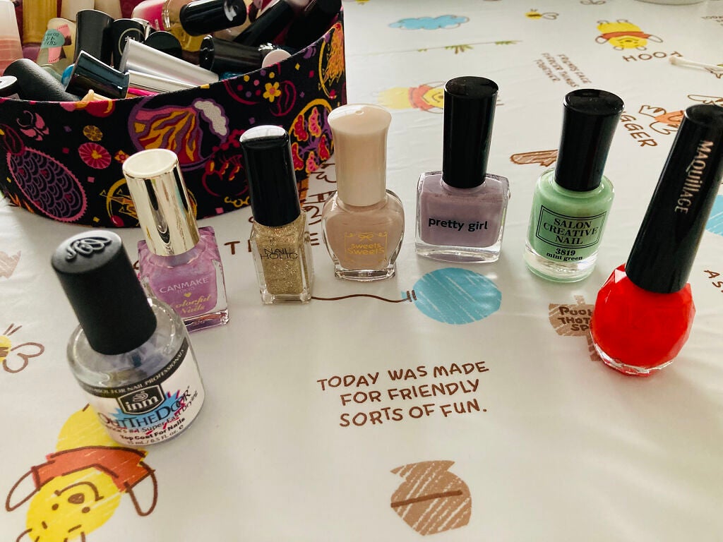 カラフルネイルズ/キャンメイク/マニキュアを使ったクチコミ(4枚目)